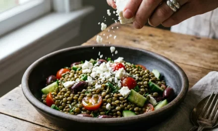 Mediterranean Lentil Salad: A Flavorful and Healthy Delight