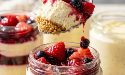 Mini Cheesecake Jars: A Delightful Dessert in a Jar