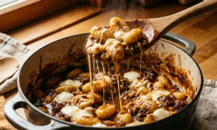 One Pot Beef Gnocchi: A Quick and Delicious Meal for Any Night