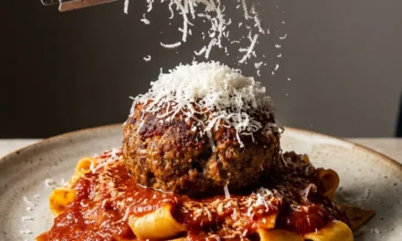 Parmesan Beef Meatballs: A Flavorful Dinner in Just 30 Minutes