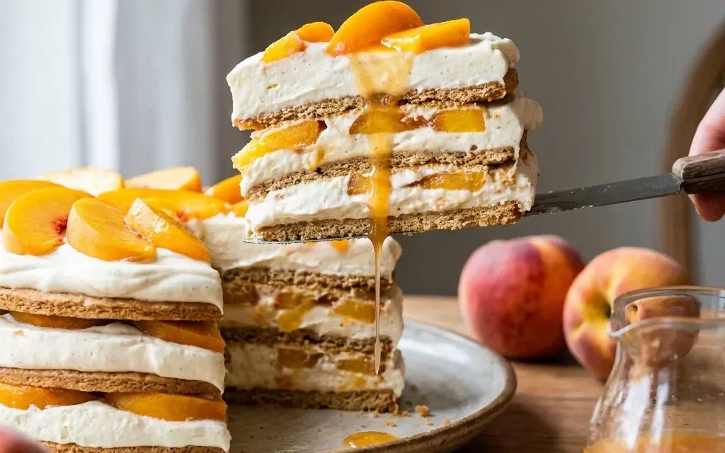 Peach Icebox Cake: A Refreshing Summer Dessert Everyone Will Love