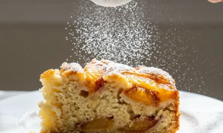 Peach Ricotta Cake: A Sweet and Creamy Treat for Any Occasion