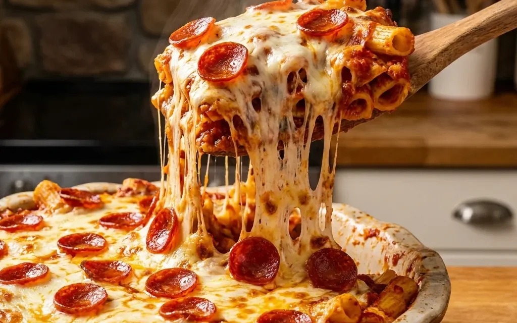 Pizza Pasta Bake: A Deliciously Cheesy Family Favorite