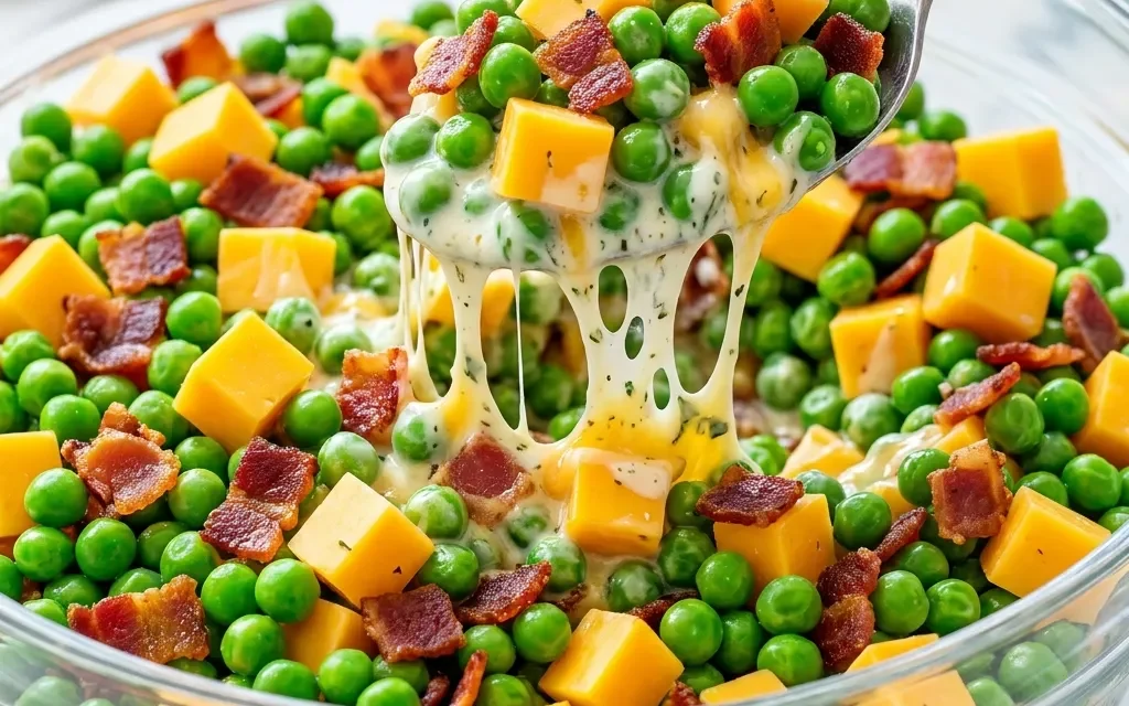 Ranch Bacon Pea Salad: A Quick and Delicious Side Dish