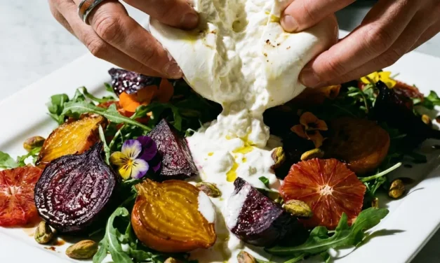 Roasted Beet Burrata Salad: A Flavorful Delight for Every Occasion