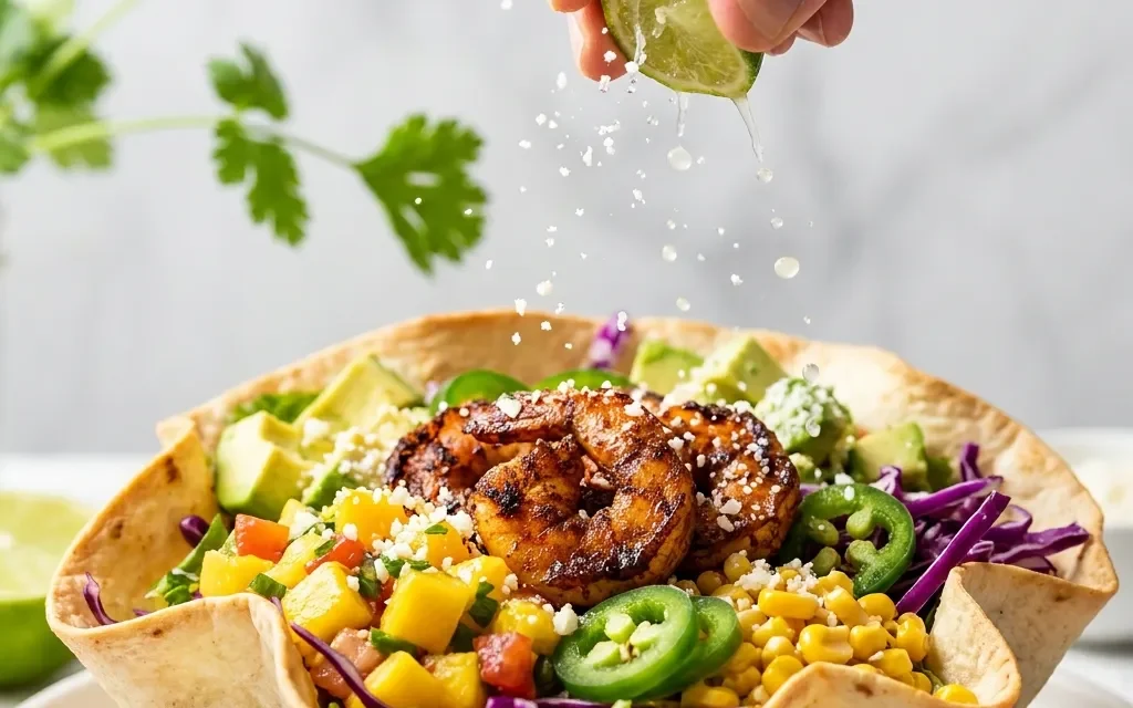 Shrimp Taco Salad: A Vibrant and Flavorful Meal in Minutes