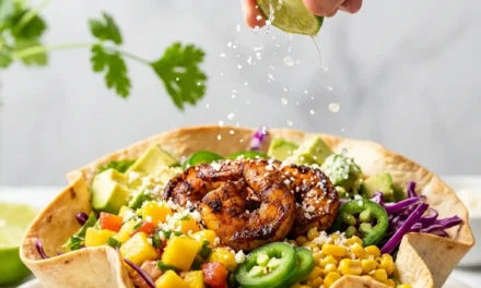 Shrimp Taco Salad: A Vibrant and Flavorful Meal in Minutes