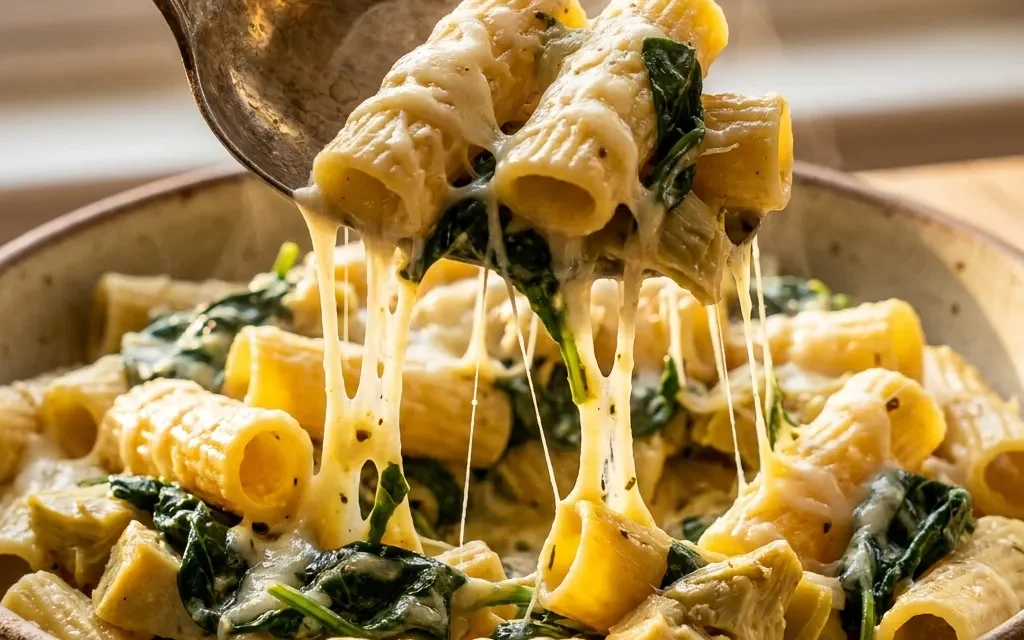 Spinach Artichoke Pasta: A Deliciously Creamy Dinner Delight