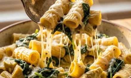Spinach Artichoke Pasta: A Deliciously Creamy Dinner Delight