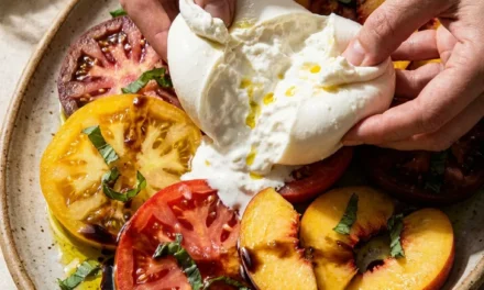 Refreshing Tomato Peach Salad: A Summer Favorite