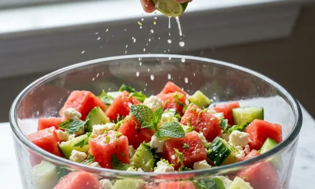 Watermelon Cucumber Feta Salad: A Refreshing Summer Favorite