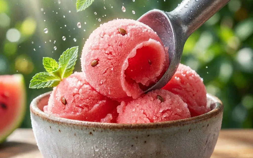 Watermelon Sorbet: An Incredibly Refreshing Summer Delight