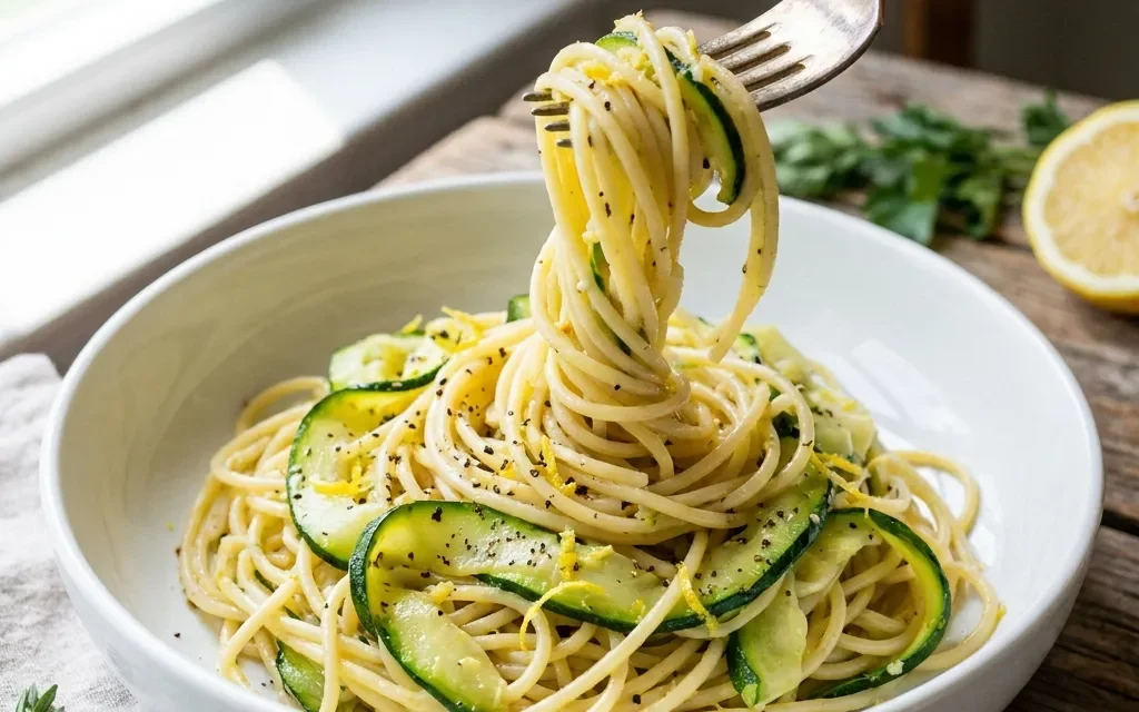 Zucchini Lemon Pasta: A Refreshing and Easy Meal Idea