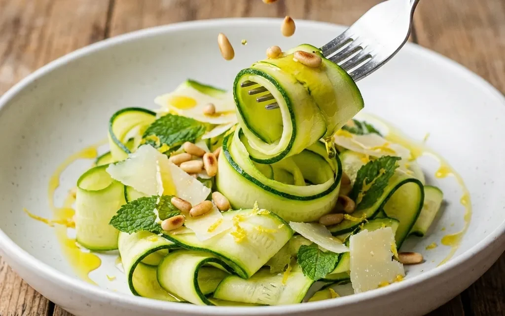 Zucchini Ribbon Salad: A Refreshingly Light and Tasty Delight