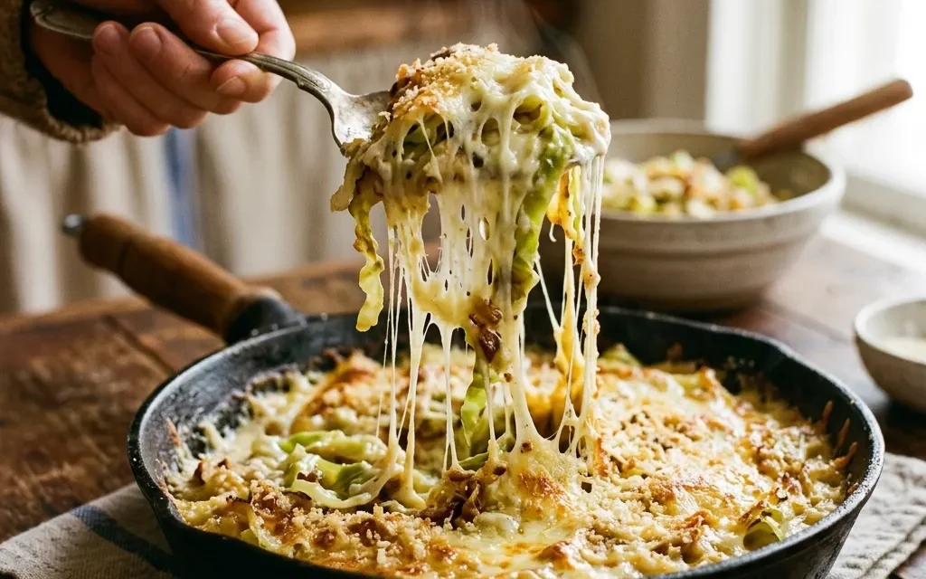 Baked Cabbage Alfredo: A Creamy, Flavor-Packed Dish
