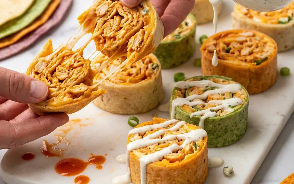 Buffalo Chicken Pinwheels: The Perfect Party Appetizer