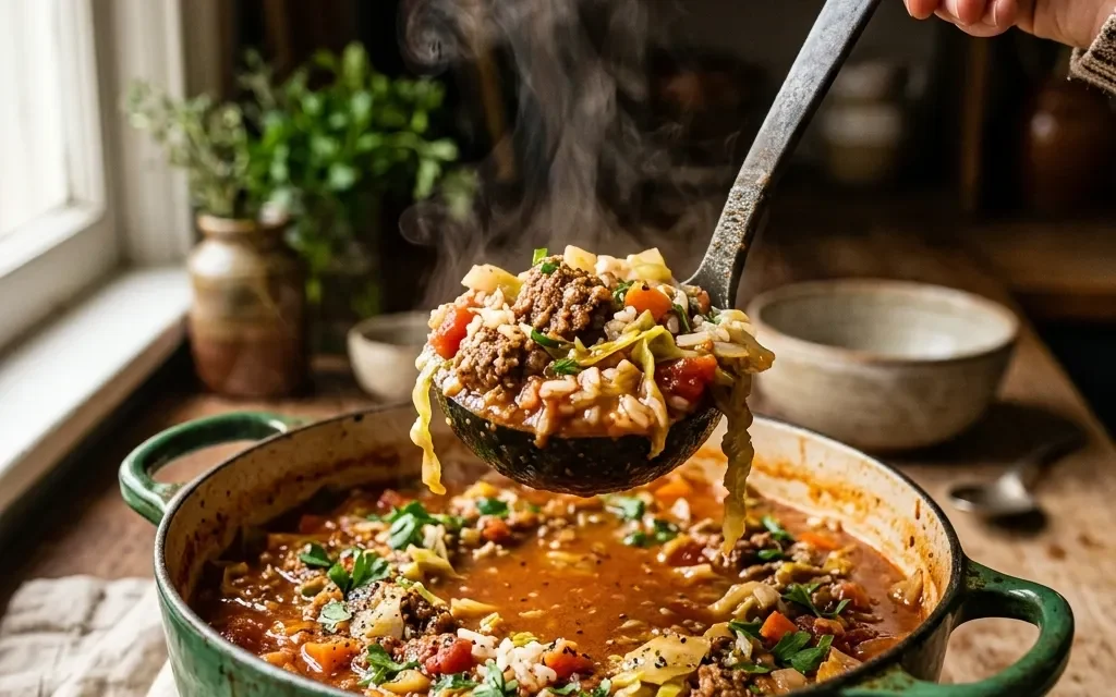 Cabbage Roll Soup: A Heartwarming and Hearty Delight
