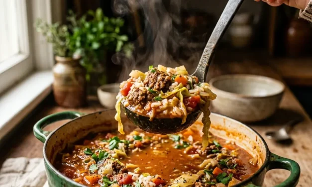 Cabbage Roll Soup: A Heartwarming and Hearty Delight