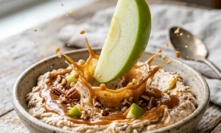 Indulge in Caramel Apple Cheesecake Dip – A Sweet Treat!