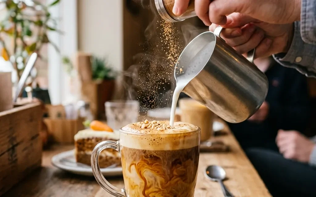 Carrot Cake Latte: Your New Favorite Coffee Treat!