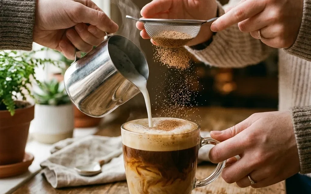 Delicious Cinnamon Roll Latte to Warm Your Day
