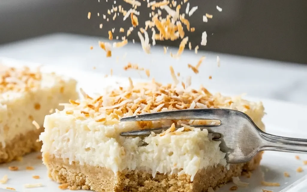 Indulge in Irresistible Coconut Cream Bars for Sweet Bliss
