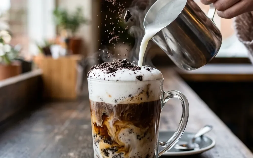 Cookies And Cream Latte: Indulge in this Sweet Treat