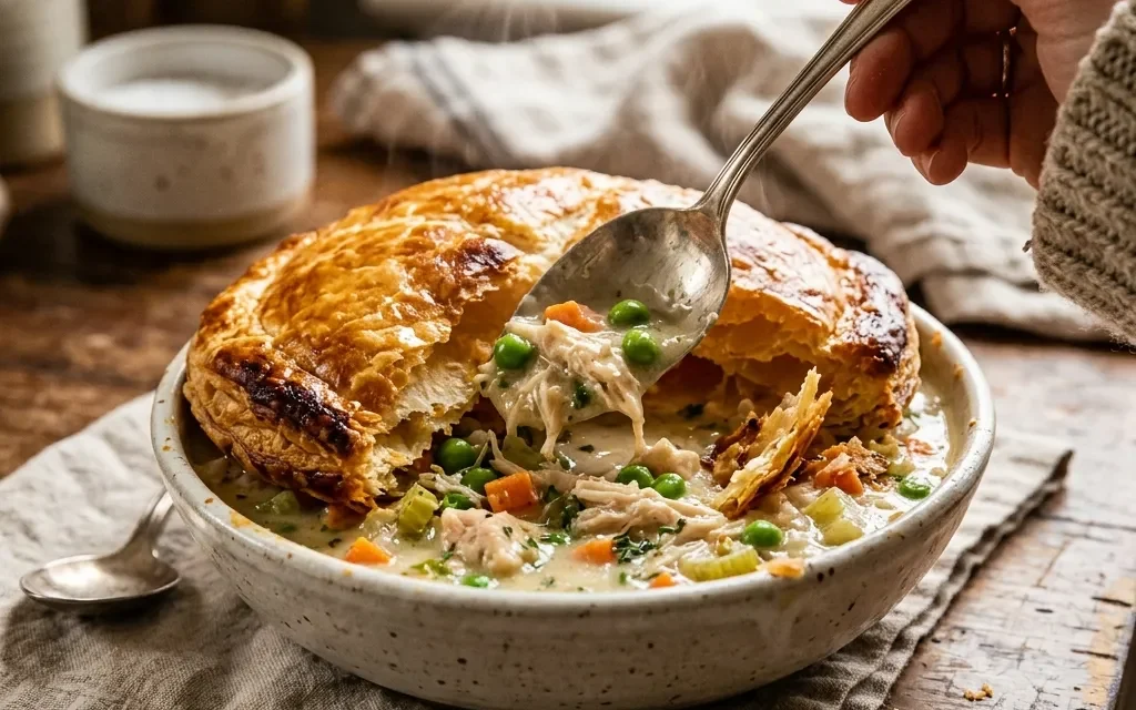 Creamy Chicken Pot Pie Soup: A Deliciously Cozy Meal