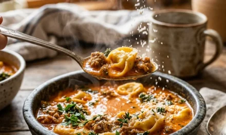 Creamy Sausage Tortellini Soup for a Cozy Dinner