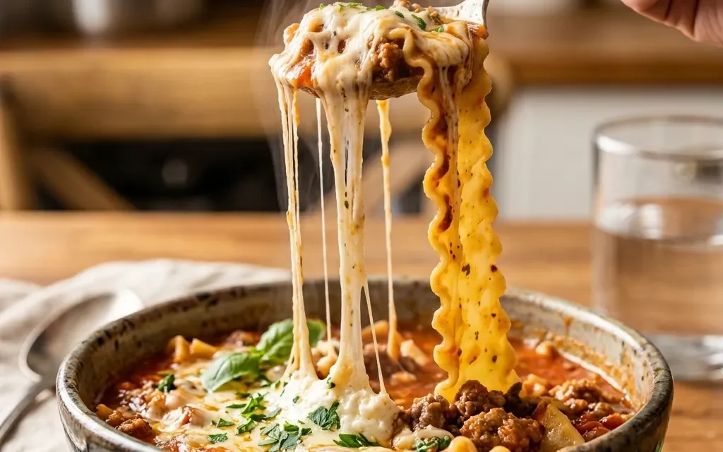 Easy Lasagna Soup: A Quick and Delicious Family Favorite