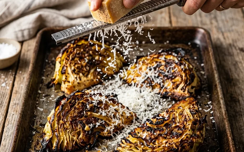 Garlic Parmesan Cabbage Wedges: A Flavorful and Easy Side Dish