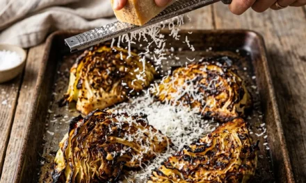 Garlic Parmesan Cabbage Wedges: A Flavorful and Easy Side Dish