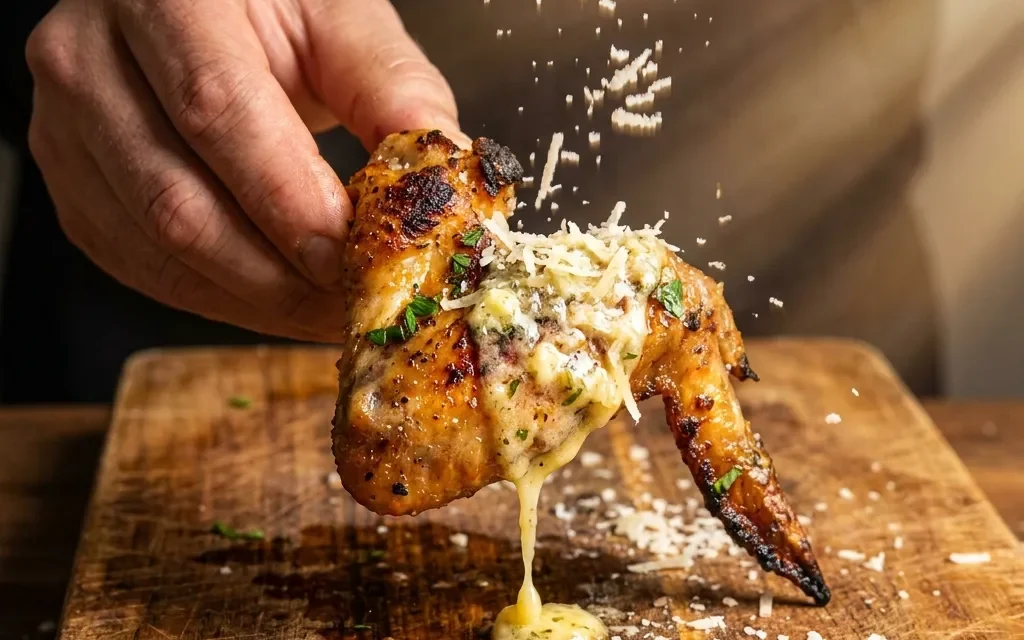 Garlic Parmesan Wings: Irresistibly Crispy and Flavorful!