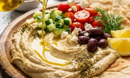 Greek Hummus Board: A Perfect Crowd-Pleasing Treat