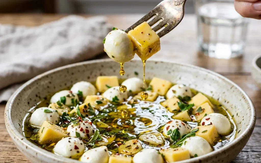 Marinated Cheese Bites: An Easy and Flavorful Appetizer