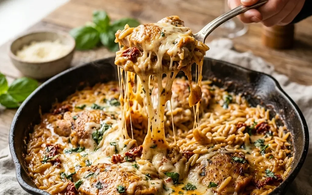 Marry Me Chicken Orzo: A Romantic Dinner in Under 30 Minutes