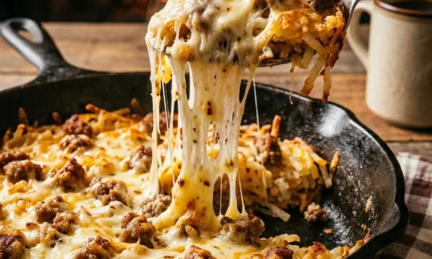 Delightful Sausage Hash Brown Bake for Easy Family Dinners